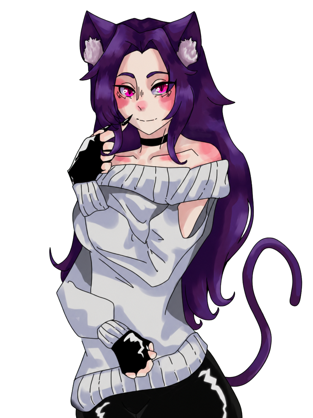 Artwork of Hayley Clark, the magical wolf